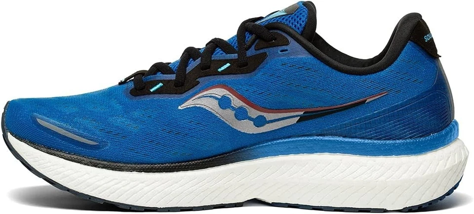 Saucony® Men's 8 M Triumph 19 Running Shoes in Royal/Space - Image 3 of 4