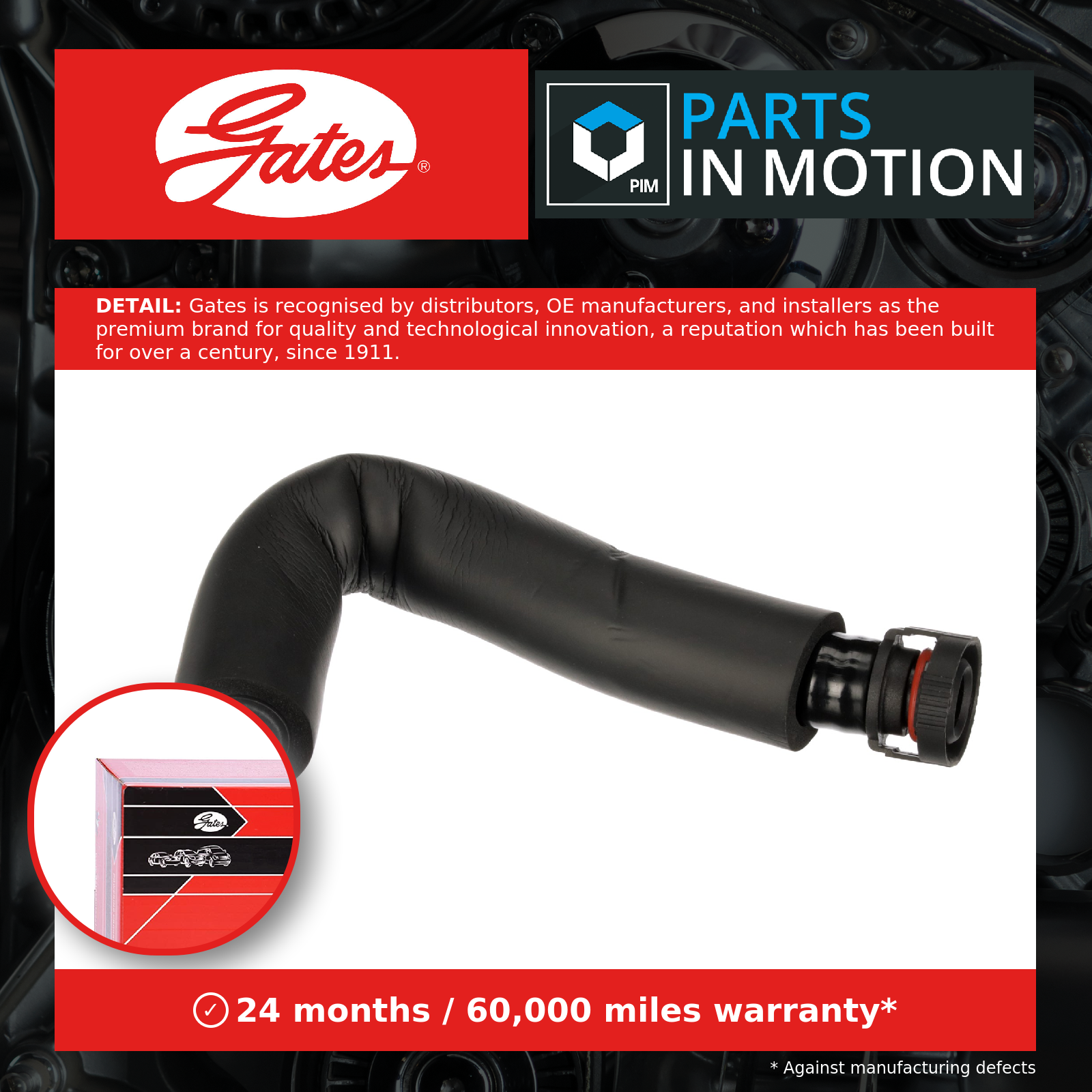 ✅Fits GATES-PRZEWODY EMH440 AIR SUPPLY HOSE BLOWER ⭐UK Seller⭐ - Image 11