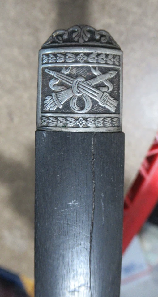 Antique Victorian Asparagus Server Tongs—Ebony Handle, Silver Handle, 19th Cent. - Image 2 of 4