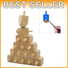 Personalized Hanukkah Wooden Dreidels