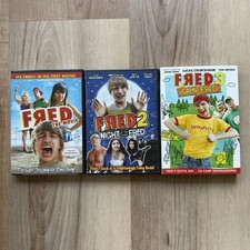 Fred 3 Movie Collection DVD The Movie/Night Of Living Fred/Camp Lucas Cruikshank