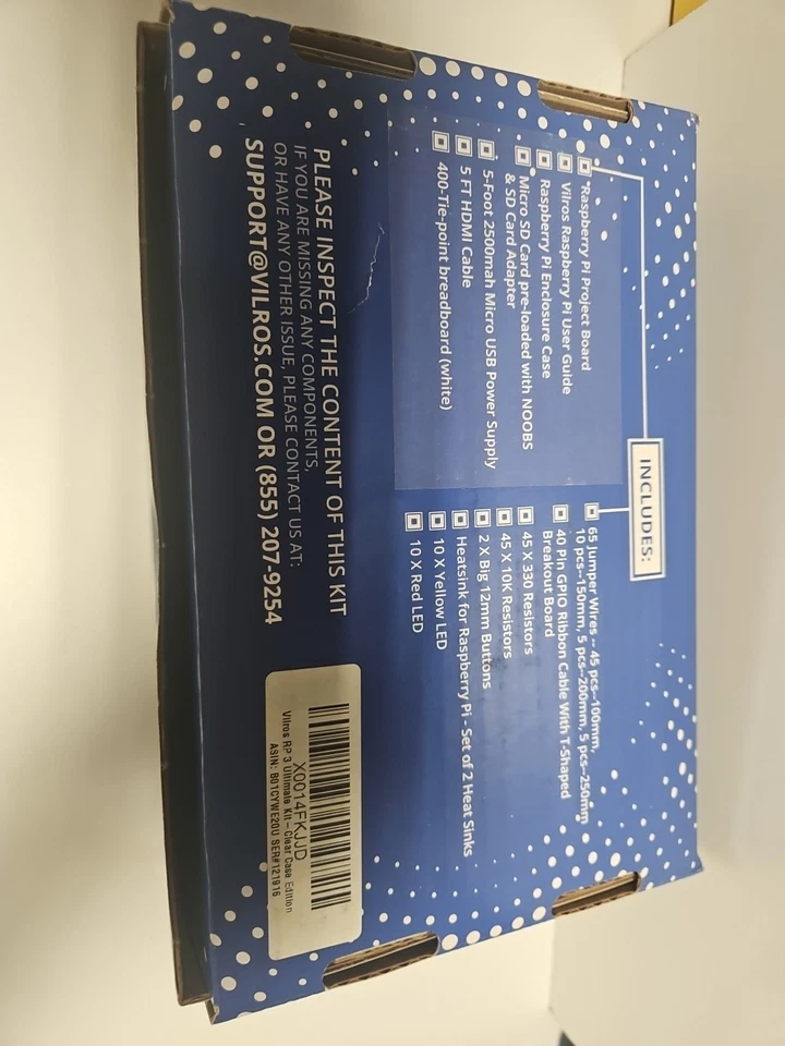 Vilros Raspberry Pi 3 Complete Starter Kit New Open Box - Image 2 of 2