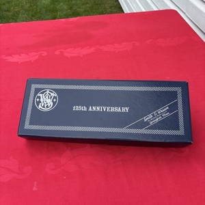 Vintage Smith & Wesson 125th Anniversary Pistol Box