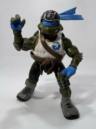 Vtg Teenage Mutant Ninja Turtles Battle  Biker Leonardo Mirage Studios TMNT 2003