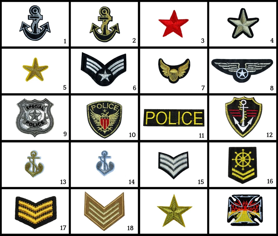 Aplicaciones planchado parche aplicación imagen planchado parches, AP-3