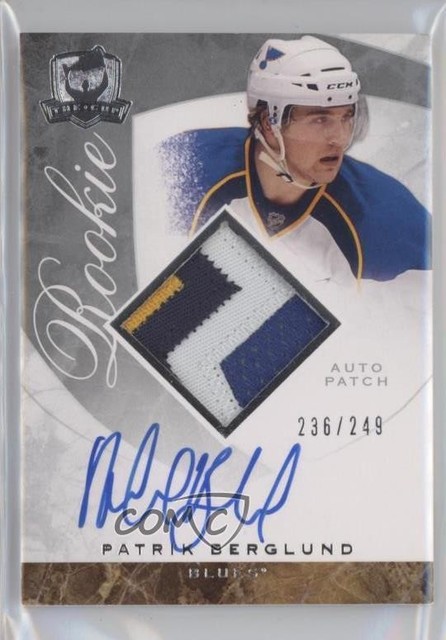 2008-09 Upper Deck The Cup Rookie 236/249 Patrik Berglund #136 Auto 2a8