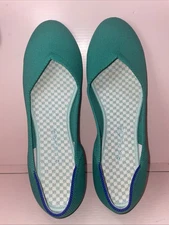 Rothy’s The Flat Womens Size 9 Round Toe Classic Slip On Shoes See
