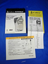 Original Cobra Microtalk FRS 310 WX FRS310WX Owners Manual