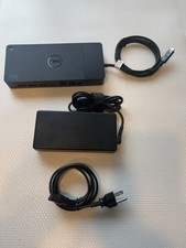 Dell WD19S Docking Station USB-C TYPE-C AC-Powered Black with Adapter