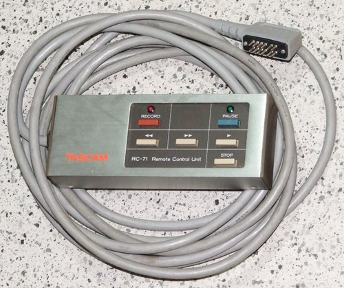 TASCAM RC-71 REMOTE CONTROL UNIT Teac