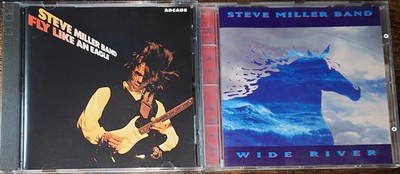 STEVE MILLER BAND - FLY LIKE AN EAGLE + WIDE RIVER  2CDs