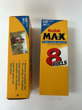 Kodak Max 400 16 Rolls 24 expo 11/2005 Expiration Sealed boxes from storage