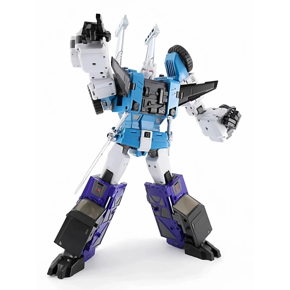 DX9 TOYS DX9 D10 Blue Sixshot Robot Transformable Model Action Figure Collection - Image 2 of 4
