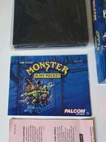 Nintendo NES: Monster in My Pocket CIB PAL A with Blemmyae! MIMP