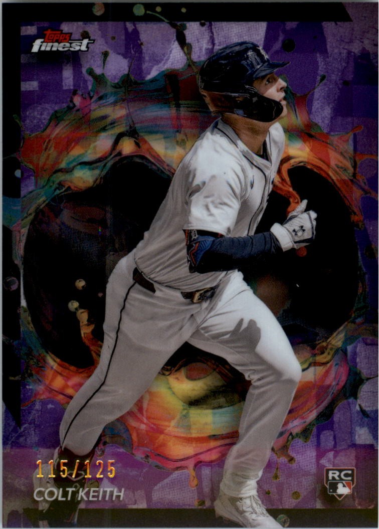 2024 Finest Purple Refractors #208 Colt Keith /125 - BB