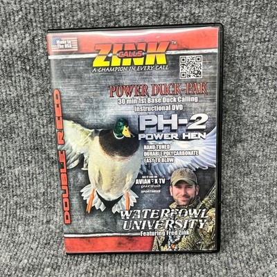 Zink Calls Power Duck-Pak PH-2 Power Hen Instructional DVD Fred Zink