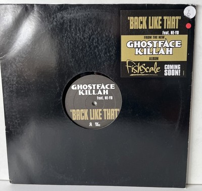GHOSTFACE KILLAH Ft NE-YO Back LIKE THAT (REMIX) 12'' VINYL 2006 DEF JAM