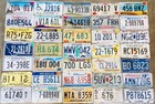  Large lot of 35 old license plates - bulk - many states — photo 1