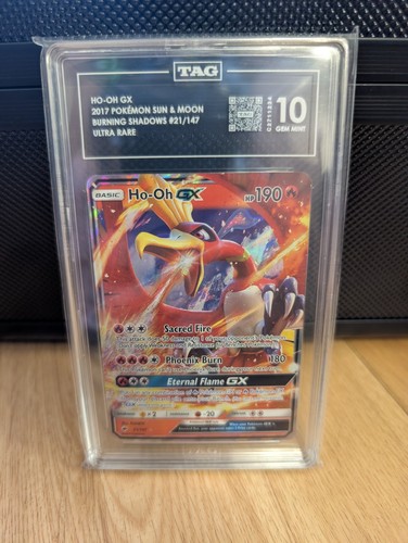 Ho-Oh-GX graded TAG 10 for sale on eBay