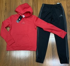 adidas Youth Set Boy's Hoodie PANTS Tracksuit Multi Size 8-10/12-14/16-18/20 New
