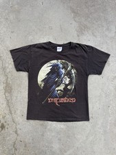 Vintage Y2k Disturbed Grim Reaper Band T-Shirt Hanes Men s Size Medium
