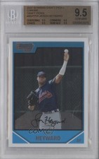 2007 Bowman Draft Chrome Draft Picks Jason Heyward #BDPP54 BGS 9.5 GEM MINT 2i0