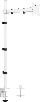 VIVO extra hoher Single Monitor Tischhalterung Ständer 39 Pole bis 10kg STAND - V011W