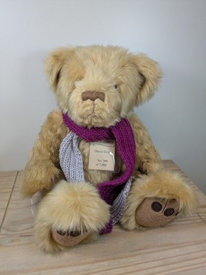 Suki Silver Tag Bears 'Daniel' Plüsch Teddybär Limited Edition Gelenk Stofftier