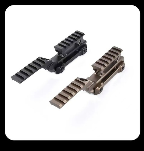 Tactical Picatinny Rail Mount Base Red Dot Magnifier Scope Mount Fixed Bracket - Picture 12 of 20