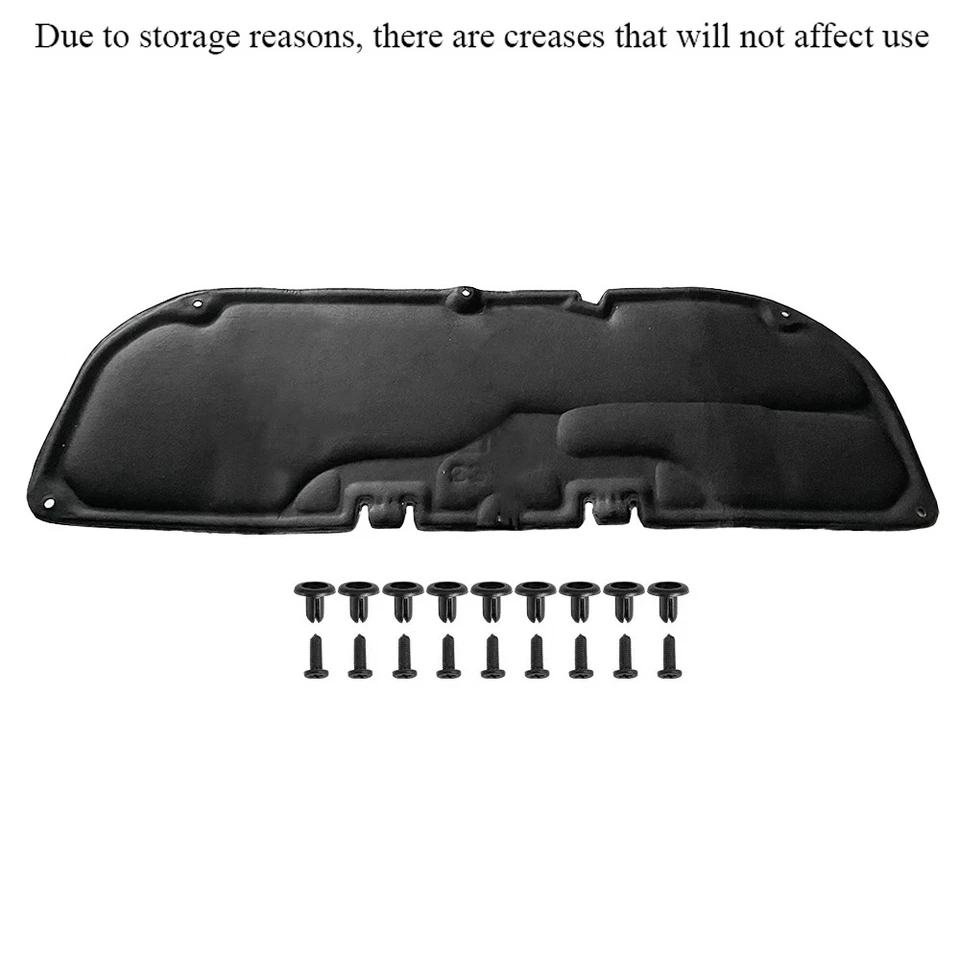 Engine Hood Insulation Pad Heat Shield Blanket Trim for Toyota RAV4 2019-2024 - Image 3 of 4