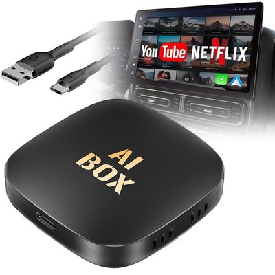 2026 Wireless CarPlay & Android Auto AI Box Android 13 Car Multimedia w/ YouTube