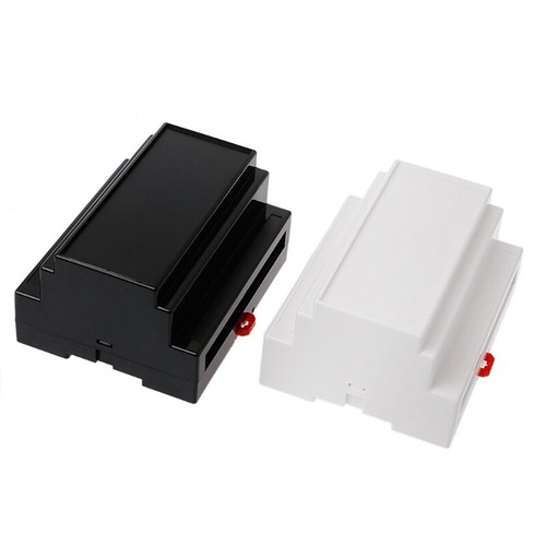 107*87*59mm Plastic Electronics Box Project Case DIN Rail PLC Junction Box DIY - Picture 7 of 12