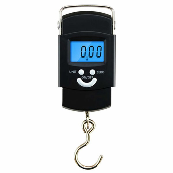 Portable 50kg 110lbs Digital Hanging Luggage Weight Electronic Fish