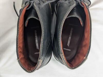 Johnston Murphy Mens 13 25-2021 Copeland Chukka Boots Black  display picture 2