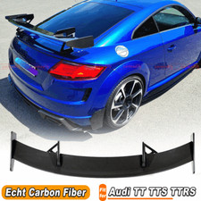 Passt für Audi TT TTS TTRS 2015-2020 Carbon Heckspoiler Spoiler Lippe Heckansatz