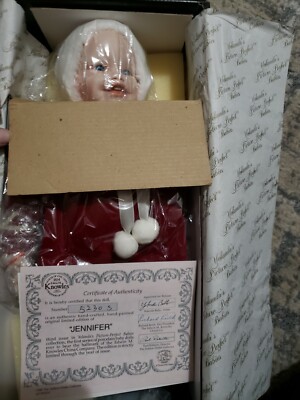 Ashton Drake 1989 Jennifer by Yolanda Bello for Knowles China~ Doll, Box, COA 