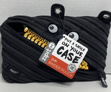 ZIPIT Grillz 3-Ring Pencil Case New With Tags 