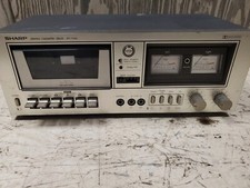 Sharp RT-1144 2 Head Cassette Deck For Parts Or Repair B23 