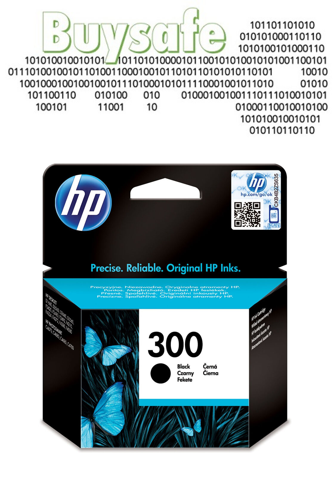 HP 300 black ink cartridge for HP Photosmart C4680 printer