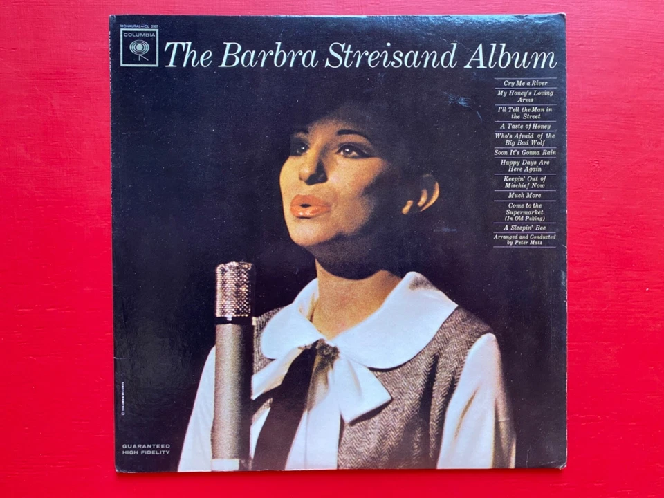 Barbara Streisand - First 8 albums  - Columbia 2-Eye Mono & Stereo Pressings - Image 2 of 4