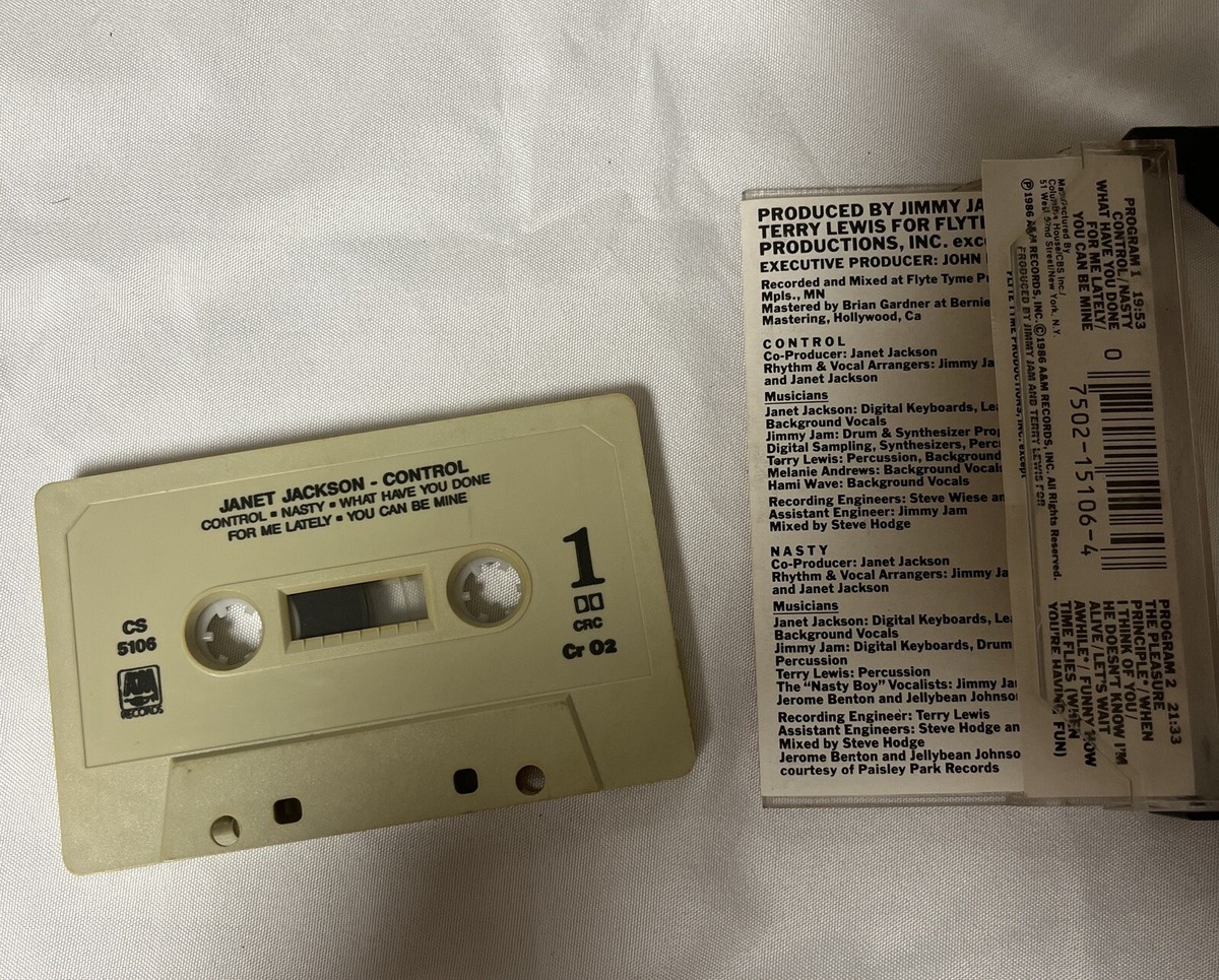 Janet Jackson Control Cassette | eBay