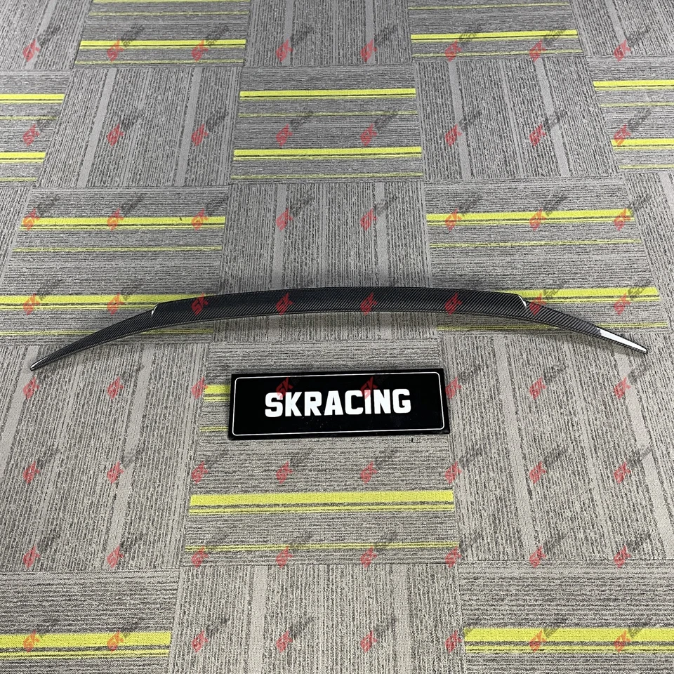 Глянцевый черный/углеродное волокно задний средний спойлер крыло для 23+ Lexus RX350 450H+ 500H - Изображение 2 из 4