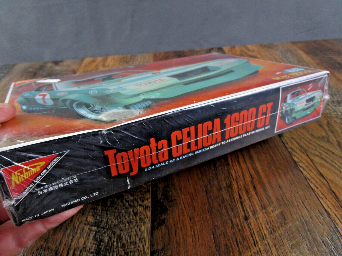 SEALED 1975 Nichimo TOYOTA CELICA 1600 GT 1/24 Model Kit #MT-2401 