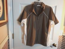 IZOD FXG Cool Fx Short Sleeve Full Zip Activewear Jacket XL 