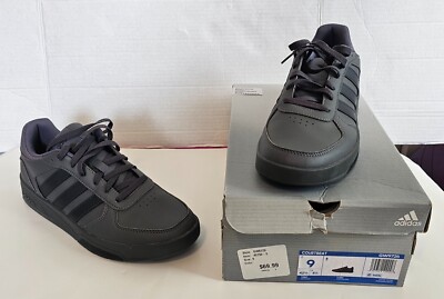 Adidas Mens Courtbeat Gray Sneakers Shoes GW9726 Court Ball Size 9