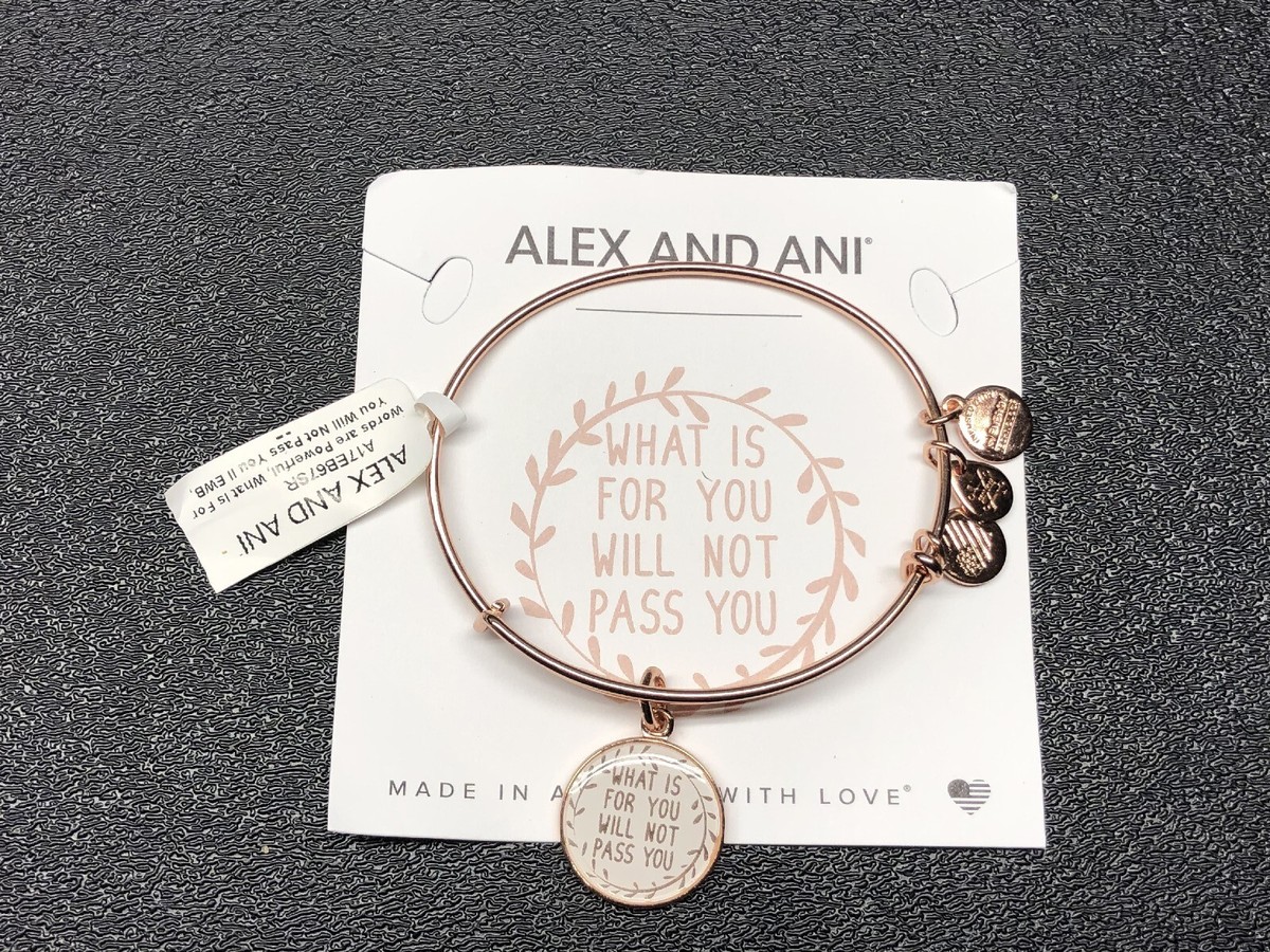 ❤️ Alex and Ani What's for You Will Not Pass You II Charm