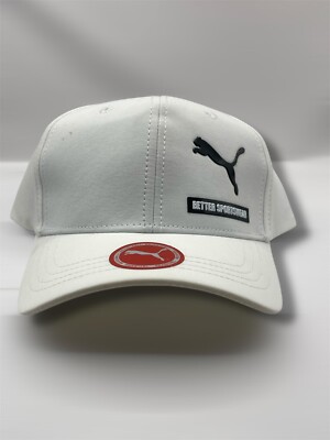 Puma Sportswear Cap Mens Size OSFA  White hat