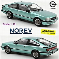 Opel Monza A2 Coupe 2.5 E 1983-86 Beryll Green GrüN Metallic 1:18 Norev 183643