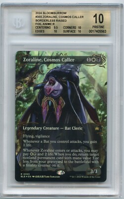 2024 MTG - Zoraline Cosmos Caller (Raised Foil) - Bloomburrow
