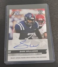 2022 Leaf Pro Set - XRC Rookie - Auto - #PSA-SW1 - Sam Williams -Cowboys -(82323